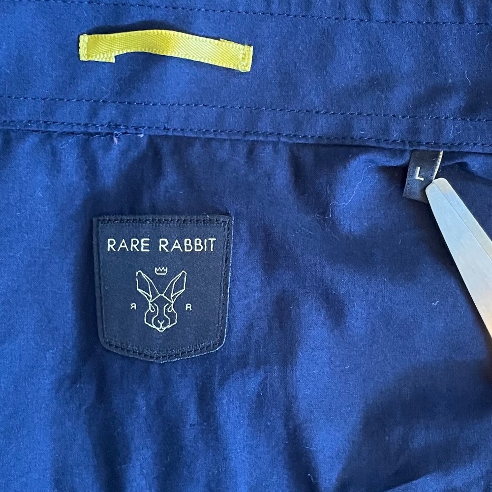 Rare Rabbit Color Block Casual Button Down Shirt … - image 5